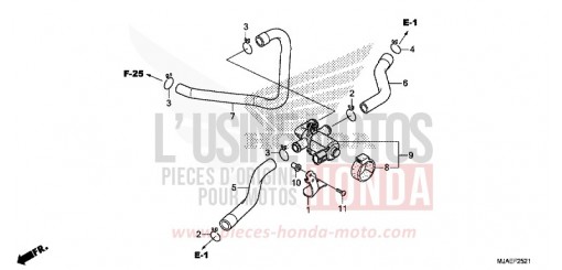 AIR INJECTION VALVE (VT750S) VT750SE de 2014